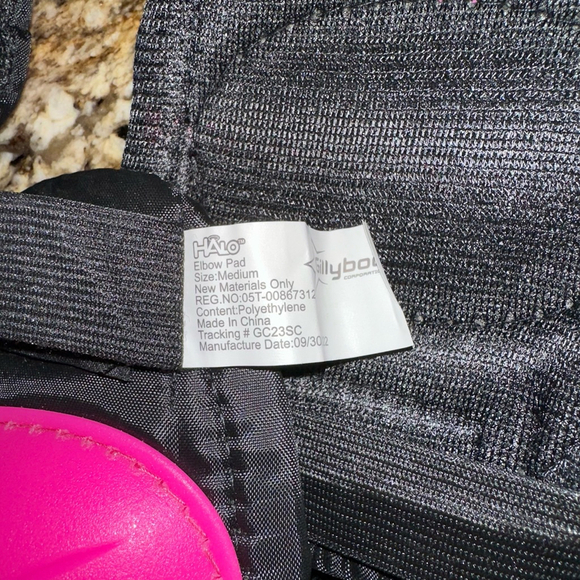 Kids Halo Jr. Protective Gear Set S/M Black Pink/Purple 4 total sets Lot Bundle - Picture 9 of 14